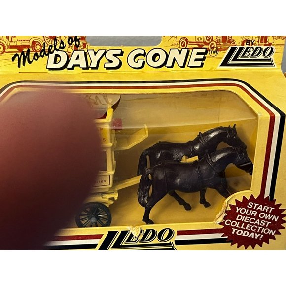 Vintage Lledo Days Gone Horse Drawn Bus in London Omnibus Livery - Victoria - Pe - Picture 4 of 9